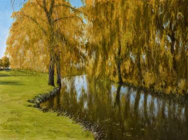 Original Impressionism Landscape Paintings by Dejan Trajkovic