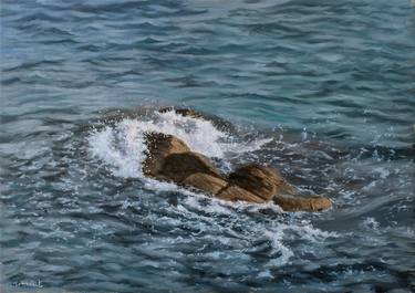 Original Impressionism Seascape Paintings by Dejan Trajkovic
