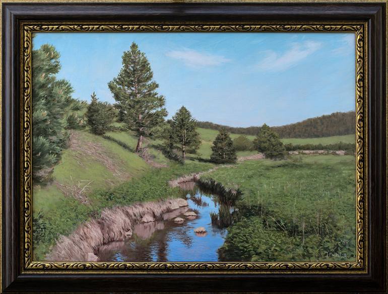 Original Landscape Painting by Dejan Trajkovic