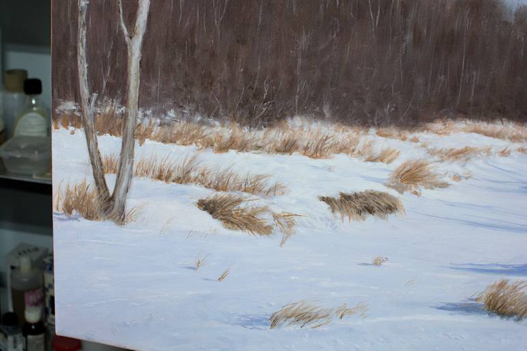 Original Impressionism Landscape Painting by Dejan Trajkovic