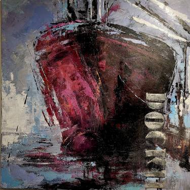 Original Expressionism Ship Paintings by Geisler Regina