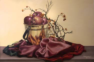 Print of Figurative Still Life Paintings by Aleksandra Klepacka