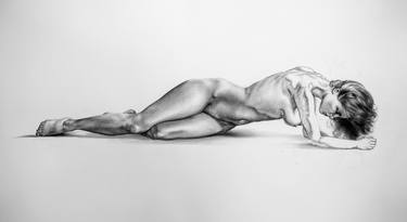 Print of Nude Drawings by Aleksandra Klepacka