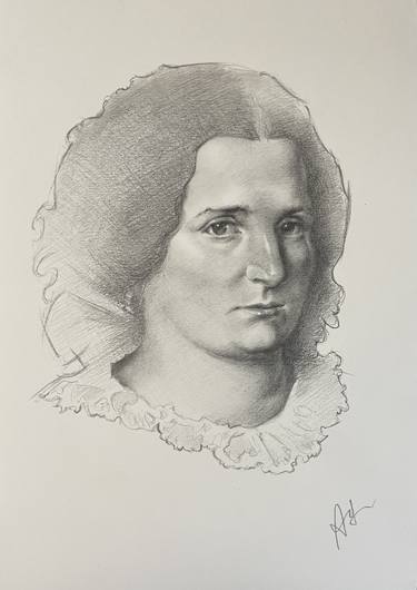 Print of Figurative Portrait Drawings by Aleksandra Klepacka