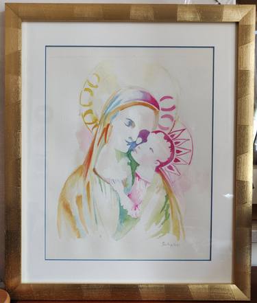 Print of Religious Paintings by Umberto Papale