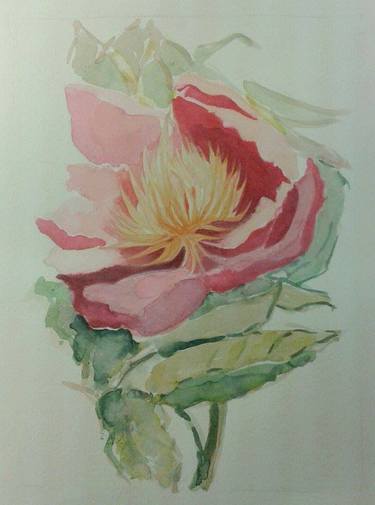 Original Fine Art Floral Paintings by Umberto Papale