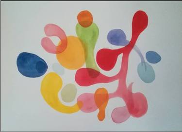 Original Abstract Paintings by Umberto Papale