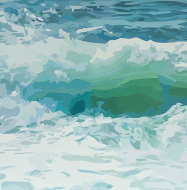 Original Modern Seascape Paintings by Mark David Smith