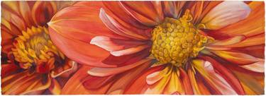 Original Photorealism Floral Painting by Sandy Haight