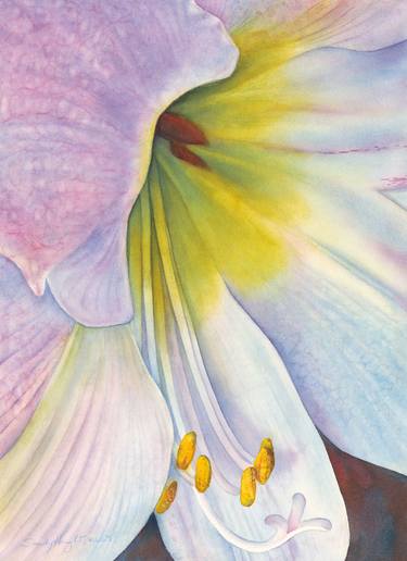 Print of Abstract Botanic Paintings by Sandy Haight
