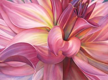 Print of Fine Art Floral Paintings by Sandy Haight