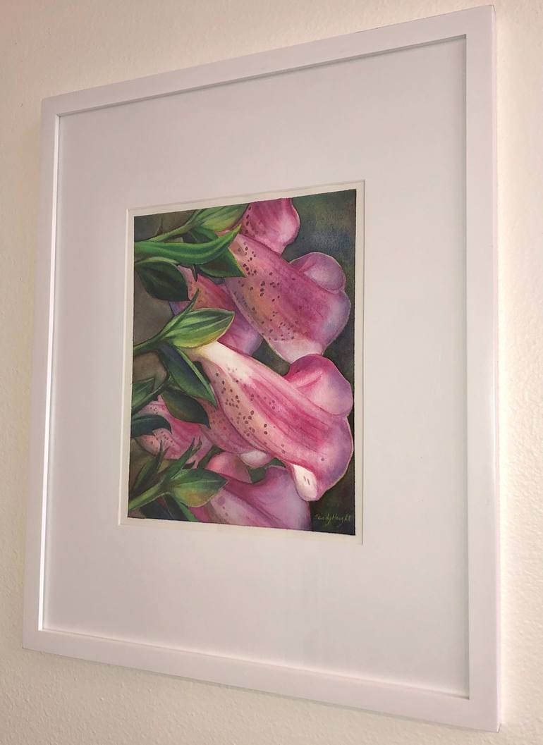 Original Fine Art Floral Painting by Sandy Haight