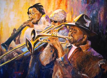 Print of Music Paintings by Alan Lakin