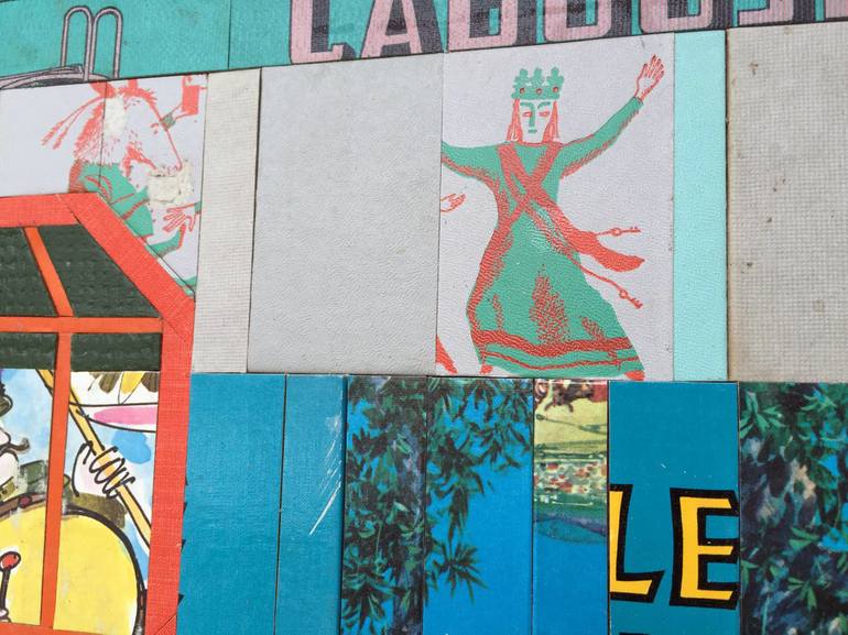 Original Illustration Pop Culture/Celebrity Collage by Neil Powell