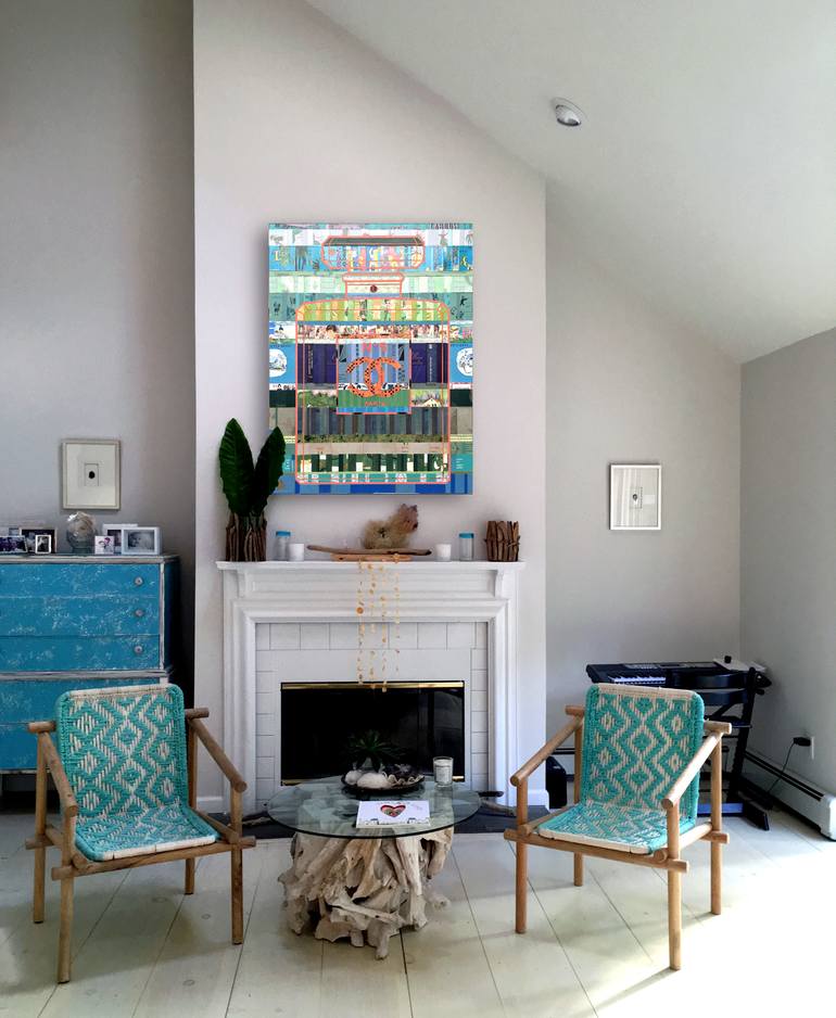 Original Illustration Pop Culture/Celebrity Collage by Neil Powell