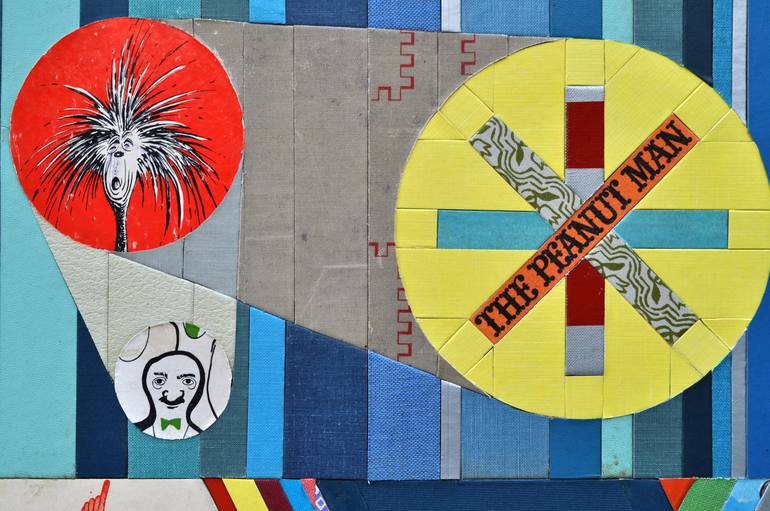 Original Modernism Typography Collage by Neil Powell