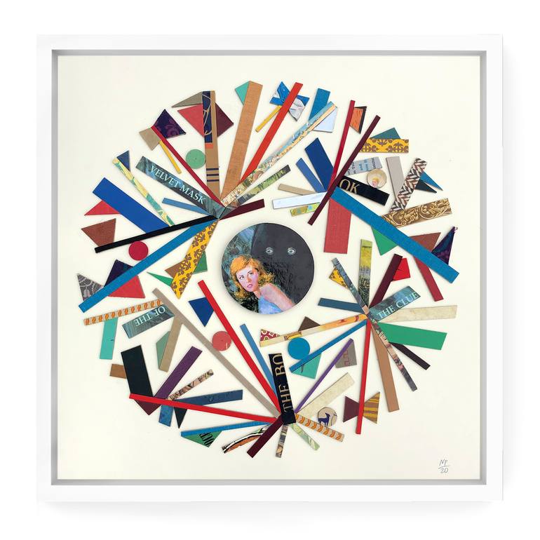 Original Pop Art Abstract Collage by Neil Powell