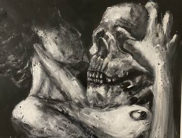 Print of Expressionism Mortality Paintings by Francisco Javier Infantes