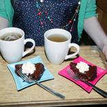 Two Cakes on a Tray by Angela Cappetta