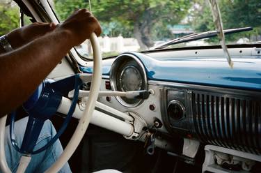 Front Seat 1949 Chevy, Havana, Cuba thumb