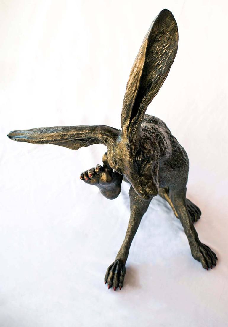 Original Surrealism Animal Sculpture by Paula Jensen