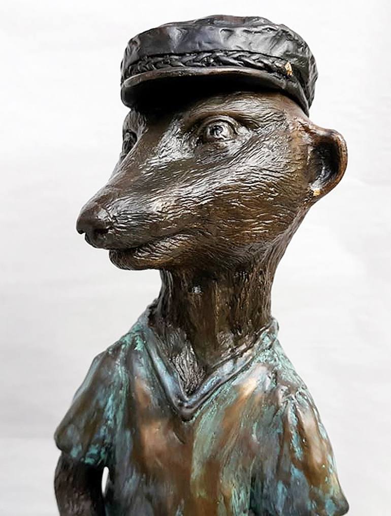 Original Figurative Animal Sculpture by Paula Jensen