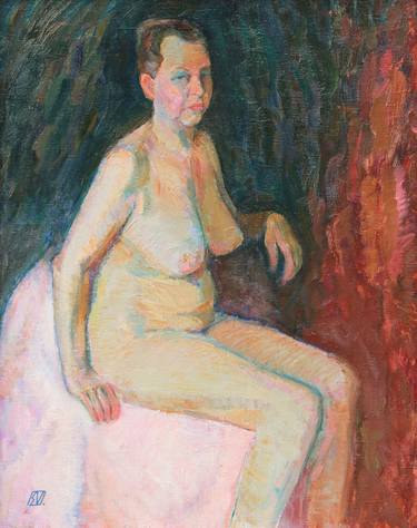 Original Nude Paintings by Serge Vasilendiuc