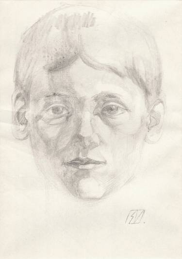 Print of Portrait Drawings by Serge Vasilendiuc