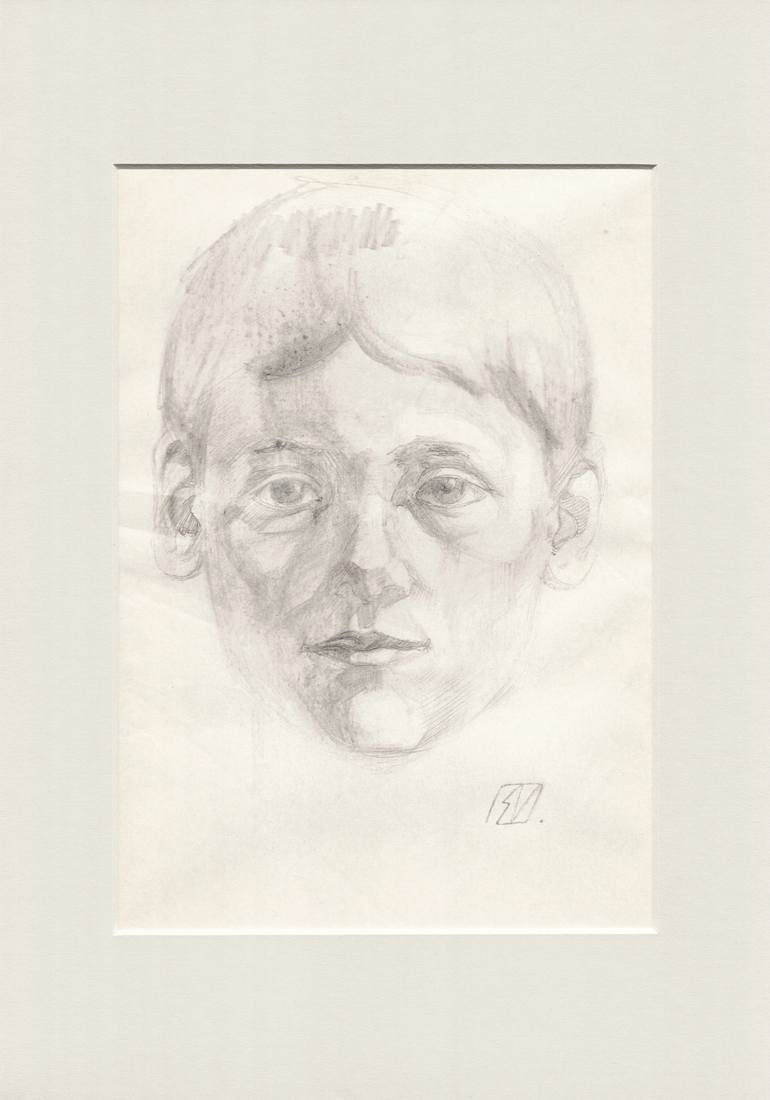 Original Documentary People Drawing by Serge Vasilendiuc