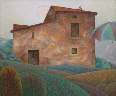 Print of Realism Home Paintings by Serge Vasilendiuc