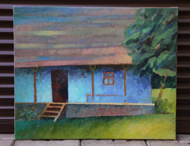 Original Expressionism Home Painting by Serge Vasilendiuc