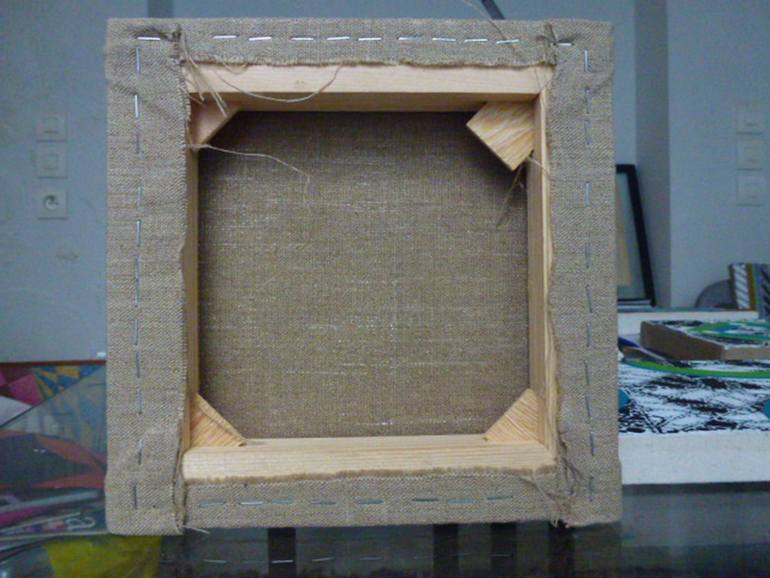 Original Abstract Painting by Hicham Elmoutaghi