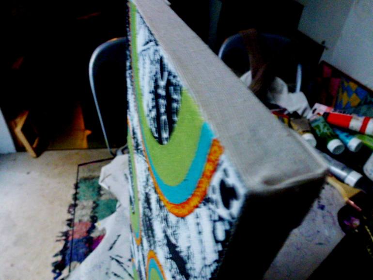 Original Abstract Painting by Hicham Elmoutaghi