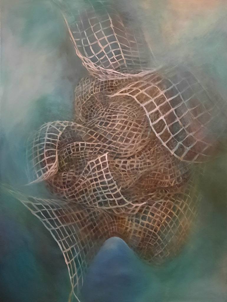 Original Surrealism Water Paintings by Marcia K Hales