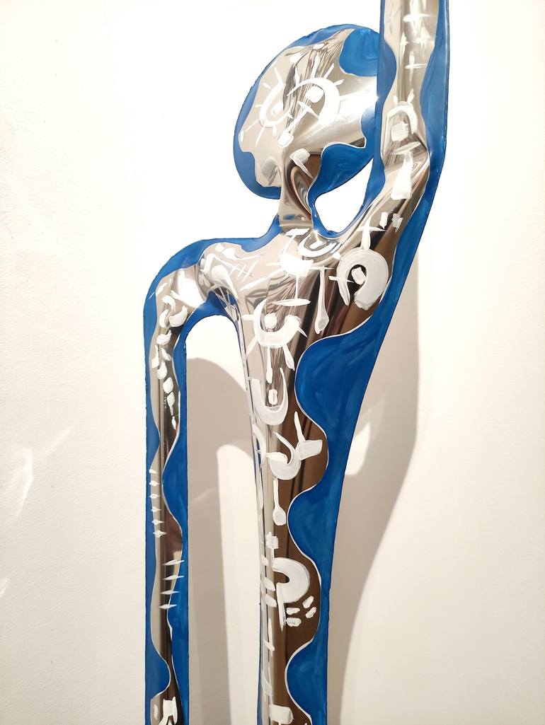 Original Expressionism Body Sculpture by Santi Flores