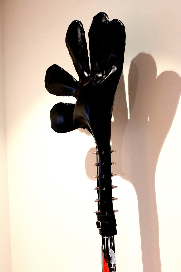 Original Expressionism People Sculpture by Santi Flores