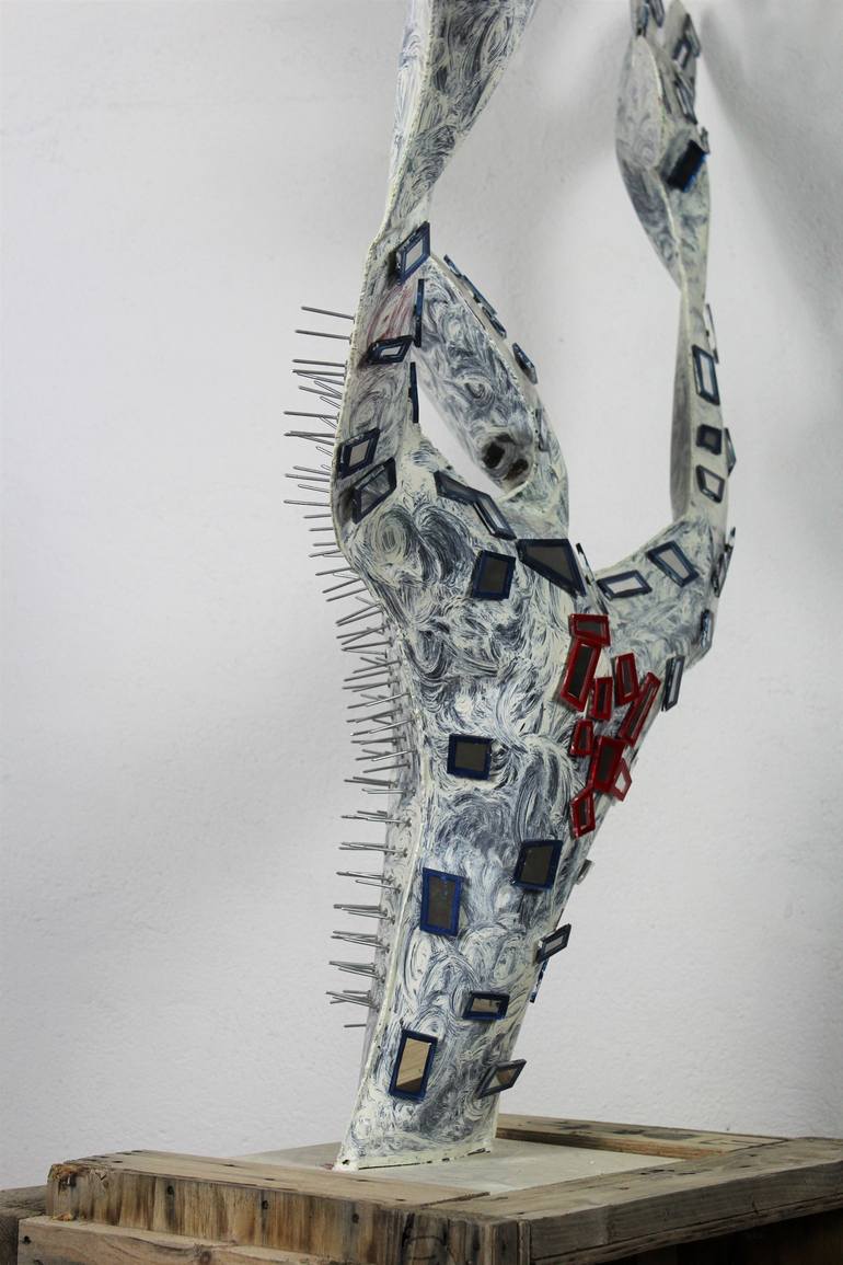 Original Expressionism Body Sculpture by Santi Flores