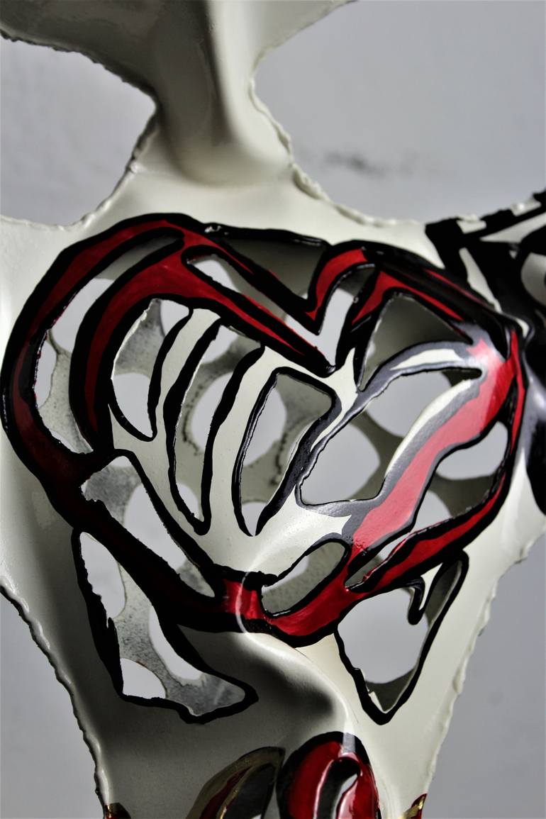 Original Expressionism Fashion Sculpture by Santi Flores