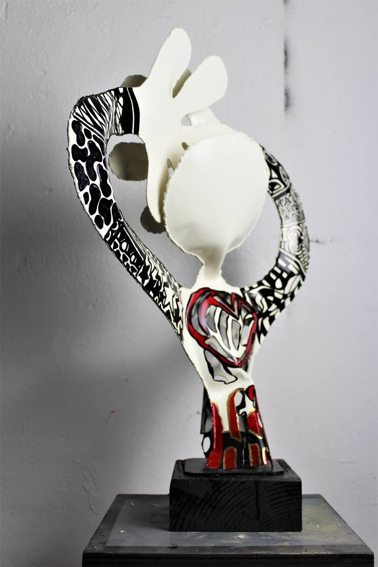 Original Expressionism Fashion Sculpture by Santi Flores