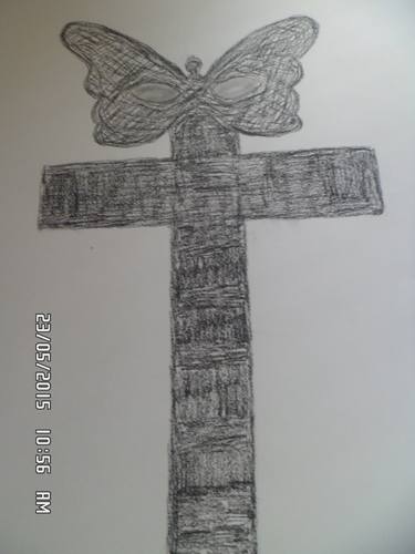 Print of Abstract Expressionism Religion Drawings by Cleonice Martin