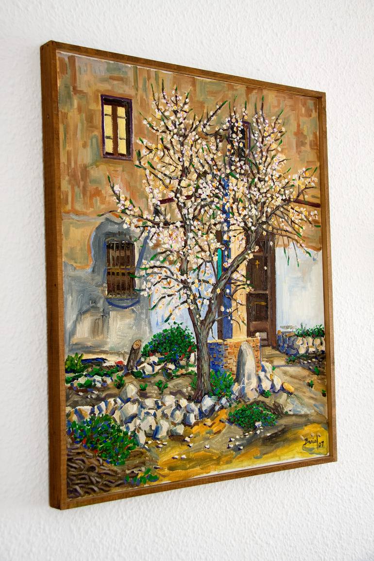 Original Impressionism Tree Painting by Daniel Formigo