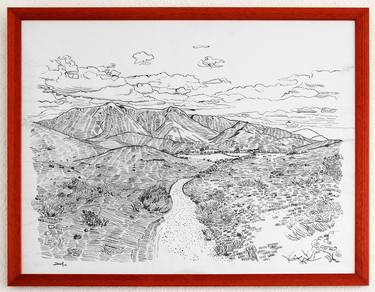Original Landscape Drawings by Daniel Formigo
