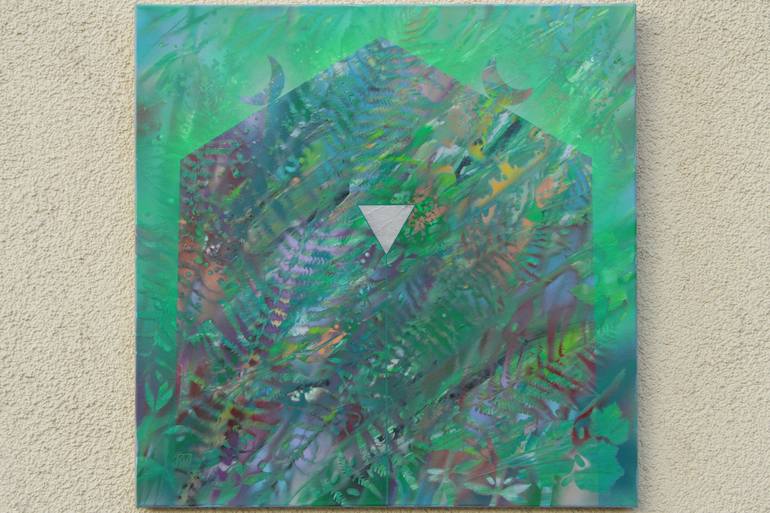 Original Expressionism Nature Painting by Serge Vasilendiuc