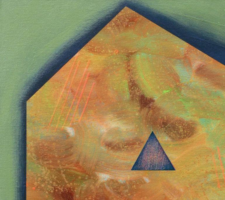 Original Cubism Home Painting by Serge Vasilendiuc