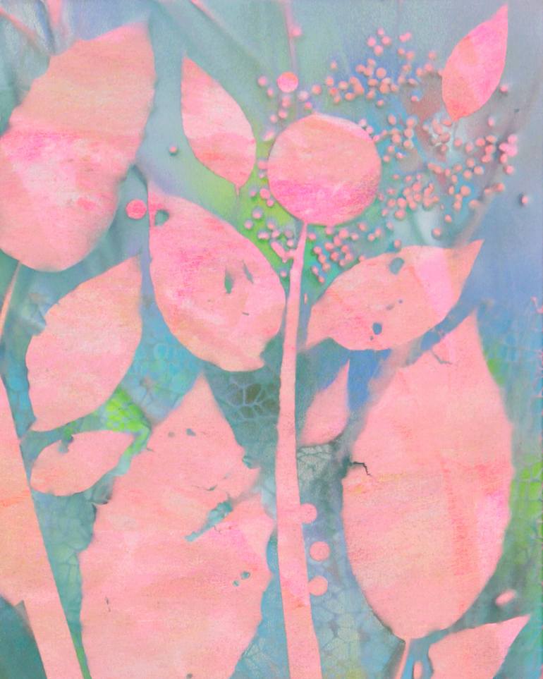 Original Expressionism Nature Painting by Serge Vasilendiuc