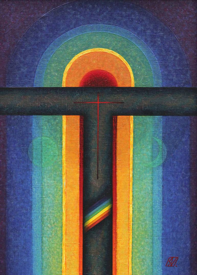 Print of Fine Art Abstract Paintings by Serge Vasilendiuc