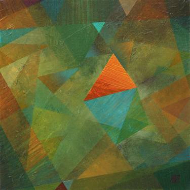 Print of Abstract Geometric Paintings by Serge Vasilendiuc