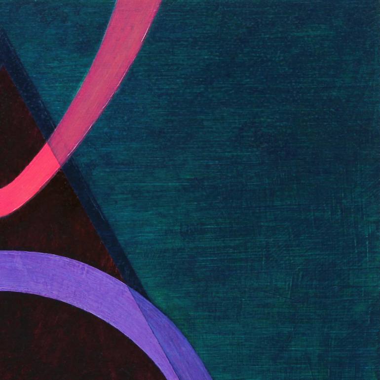 Original Conceptual Abstract Painting by Serge Vasilendiuc