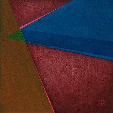 Print of Abstract Geometric Paintings by Serge Vasilendiuc