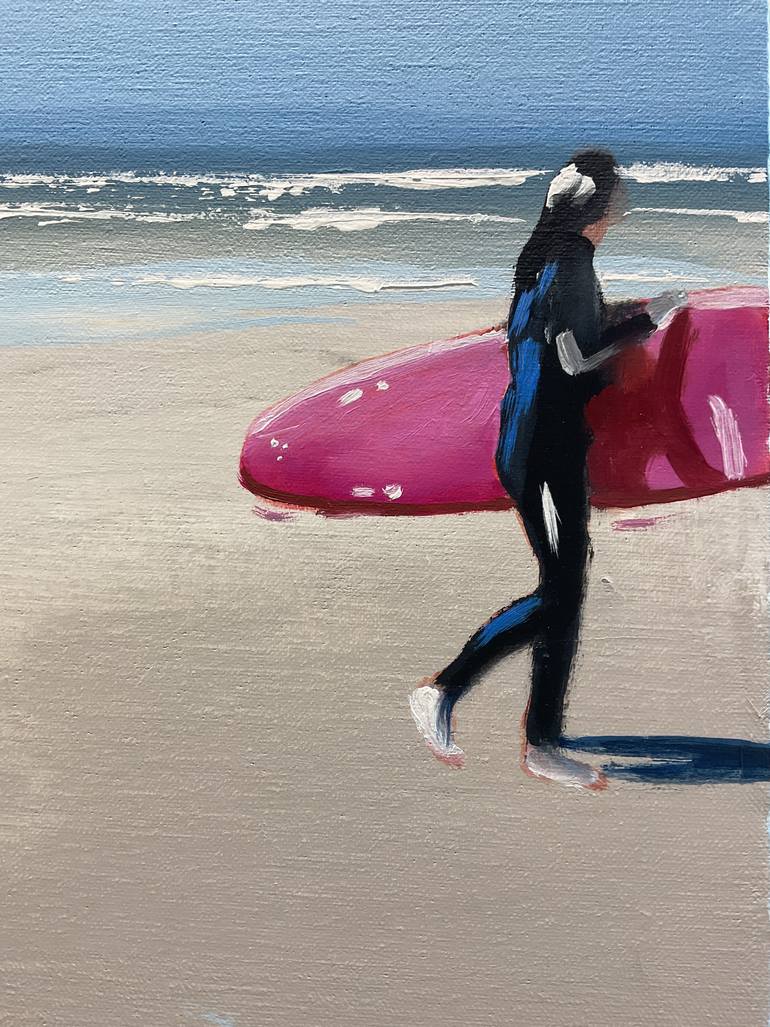 Original Contemporary Sports Painting by Christiane Rancelot